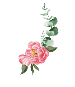 Top-left floral decoration